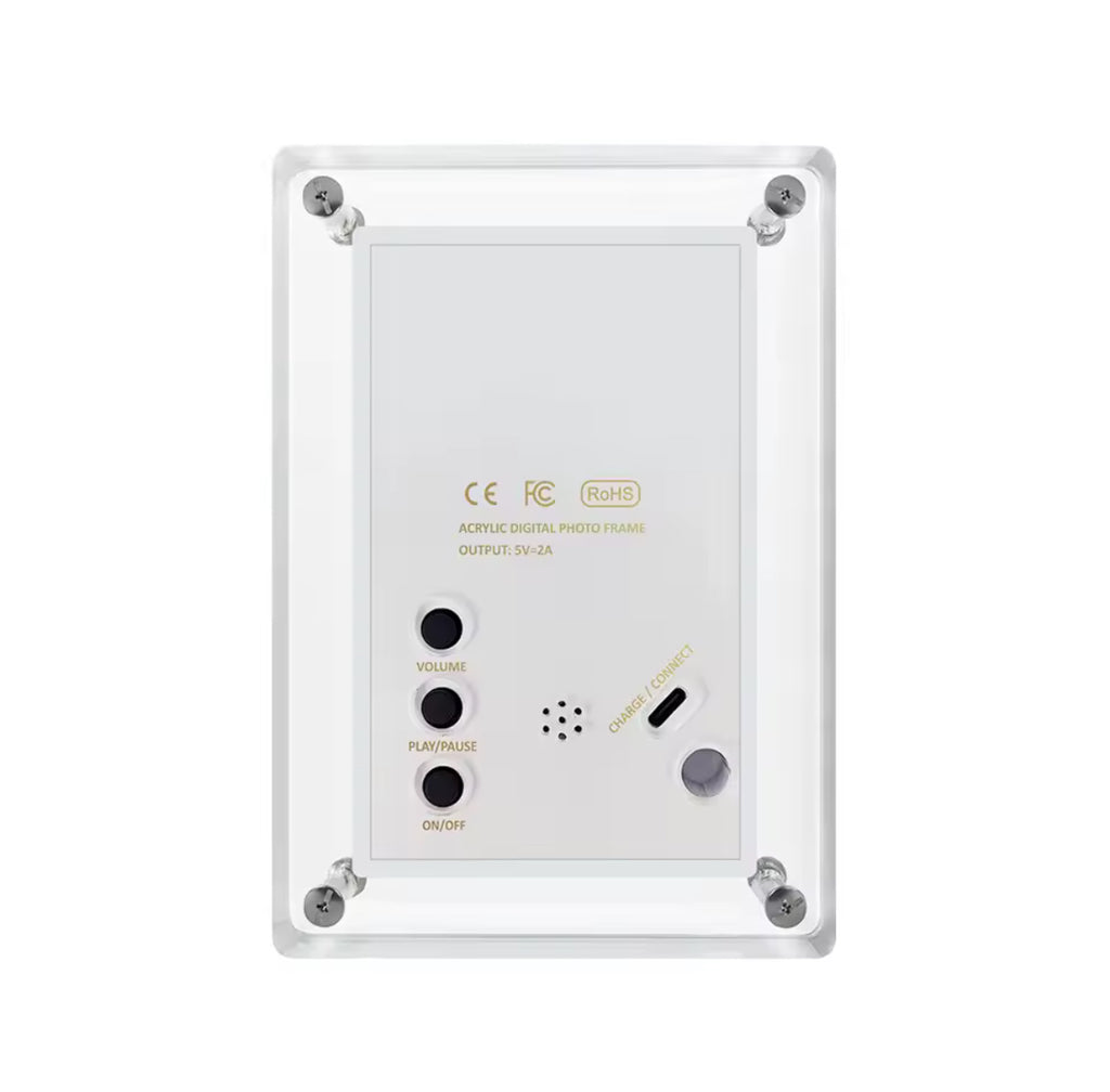 Personalised Acrylic Digital Photo Frame